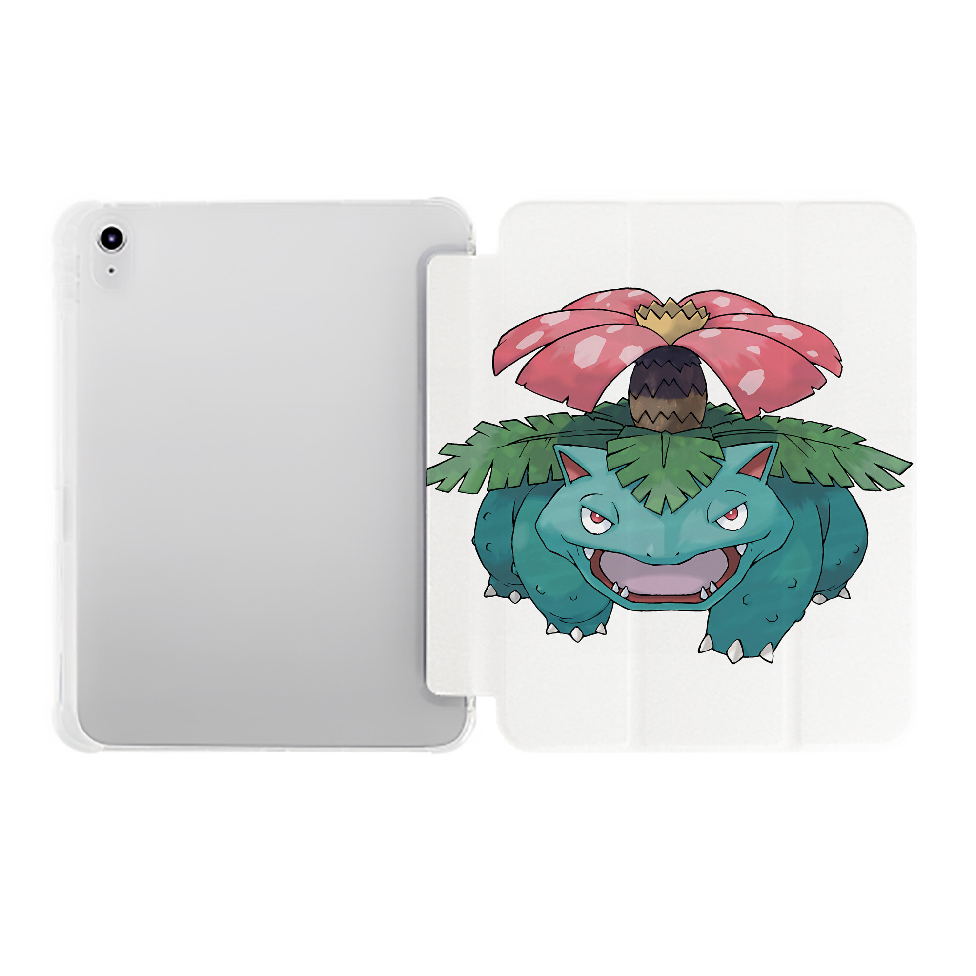 （画像用） ポケットモンスター Pokémon IPad ケース ペン収納付き 三つ折りスタンド PUレザー×シリコン 対応機種9.5/10.5/10.9インチ